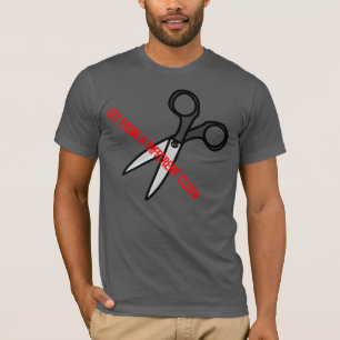 Corte de una diversa camiseta del paño