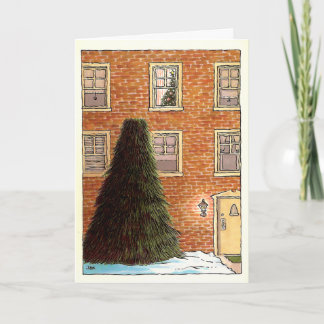 Corte del árbol de Navidad