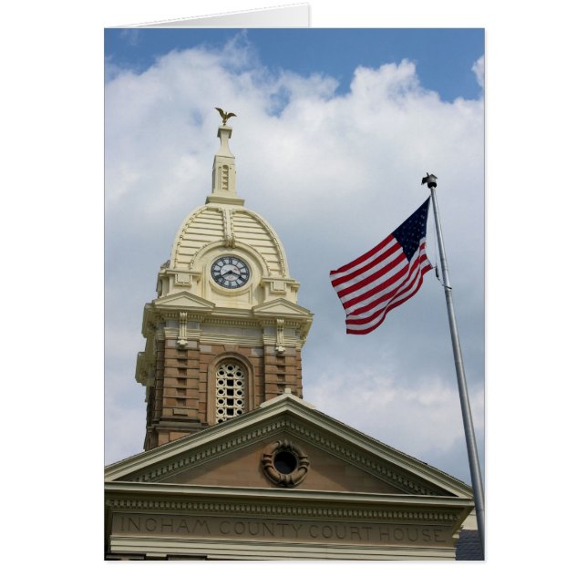 Corte del Condado de Ingham - Mason, Michigan (Frente)