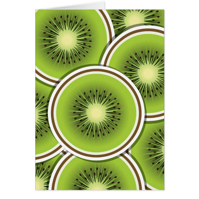 Cortes de fruta kiwi funky (Frente)