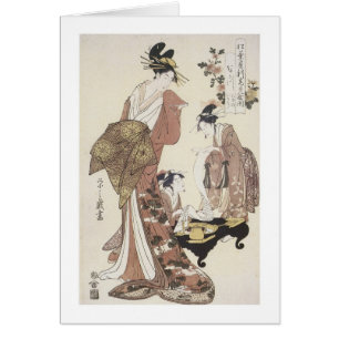 Cortesan Nakagawa, Eishi, 1795