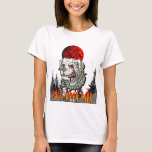 Corteza de luna de sangre - Camisa Halloween de pe
