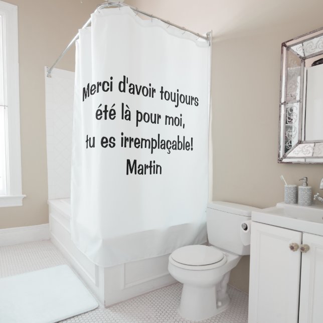 Cortina de ducha 100% personalizable