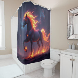 Cortina De Ducha „2026 – Das Jahr des Feuerpferds“