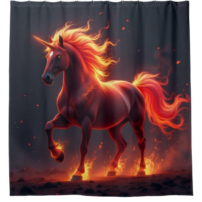 Cortina De Ducha „2026 – Das Jahr des Feuerpferds“6 (Anverso)