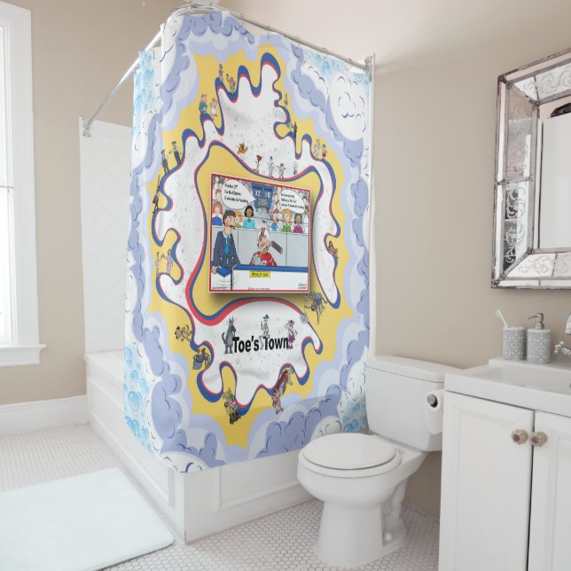 Cortina De Ducha 2 Minutes For Hooking | Literal Wordplay (In situ)