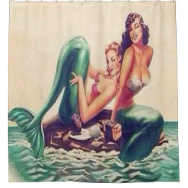 Cortina De Ducha 2 sirenas