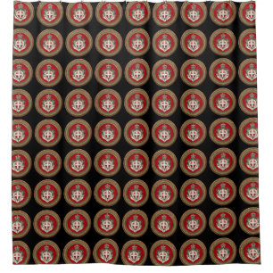 Cortina De Ducha [300] Orden de Malta - Escudo de armas SMOM