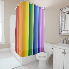 Cortina De Ducha 42 Rayos Espectro Arcoiris