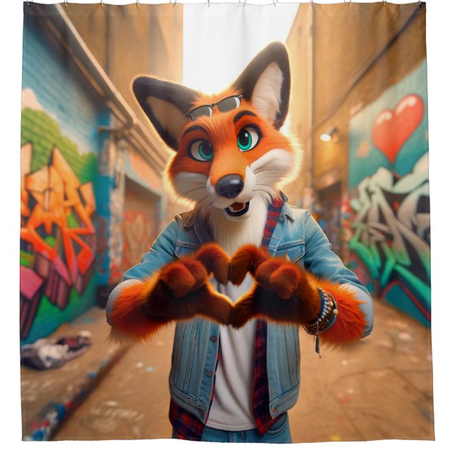 Cortina De Ducha 6.ª zorra (Anverso)