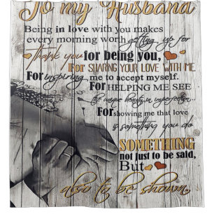 Cortina De Ducha A mi marido  A La Carta De Mi Marido   Cute Presen