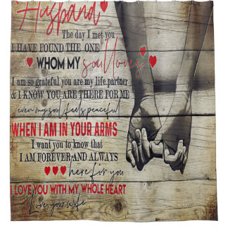 Cortina De Ducha A Mi Marido, Cita De Amor Regalo