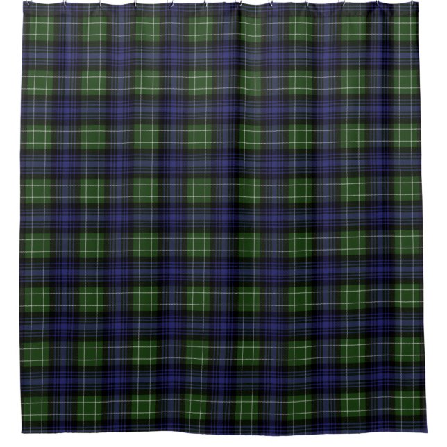 Cortina de ducha Abercrombie Tartan (Anverso)