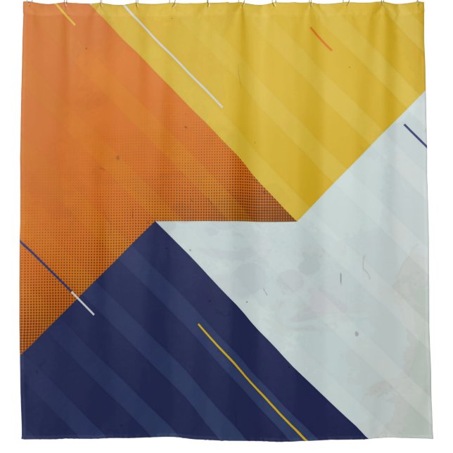 Cortina De Ducha  Abstract Background. Grunge texture. Triangle geo (Anverso)