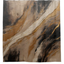 Abstract Negro Oro Beige