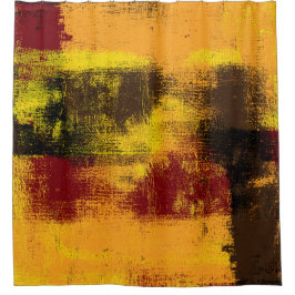 Cortina de ducha abstracta de 1962