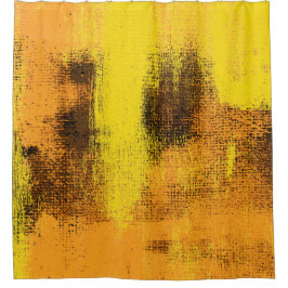 Cortina de ducha abstracta de 1966