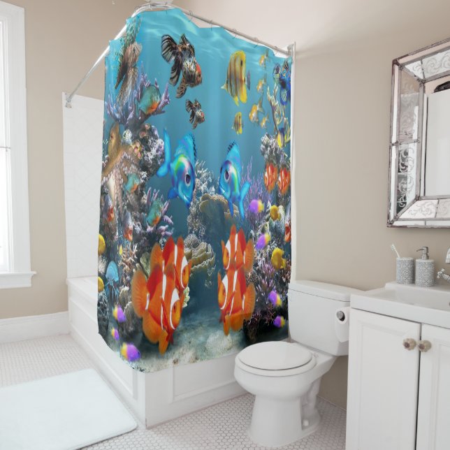 Cortina De Ducha Acuario (In situ)