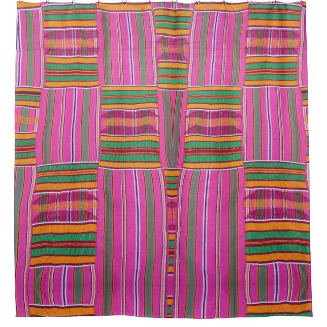 Cortina De Ducha African print (Anverso)