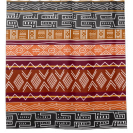 Cortina de ducha africana de la mezcla del modelo