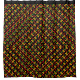 Cortina De Ducha Afro Pop Supreme oscuro