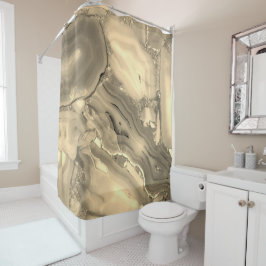 Cortina De Ducha Agate marrón