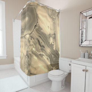Cortina De Ducha Agate marrón
