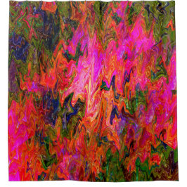 Cortina De Ducha Agilizado psicodélico de luz negra.........