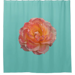 Cortina De Ducha Agradable naranja peony
