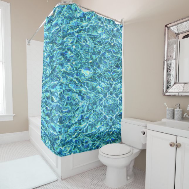 Cortina De Ducha Aguas chismosas caídas (In situ)