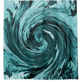 Cortina De Ducha Aguas salvajes del Caribe...