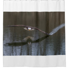 Cortina De Ducha Águila calva en vuelo