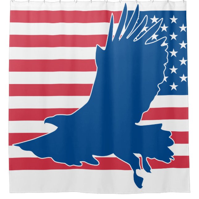Cortina De Ducha Águila de Estados Unidos (Anverso)