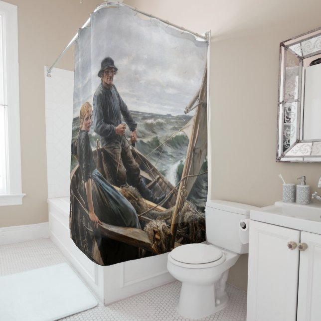Cortina De Ducha Albert Edelfelt - En Sea (In situ)