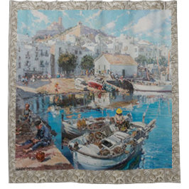 CORTINA DE DUCHA ALDEA PESQUERA