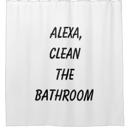 Cortina De Ducha Alexa, limpia el baño
