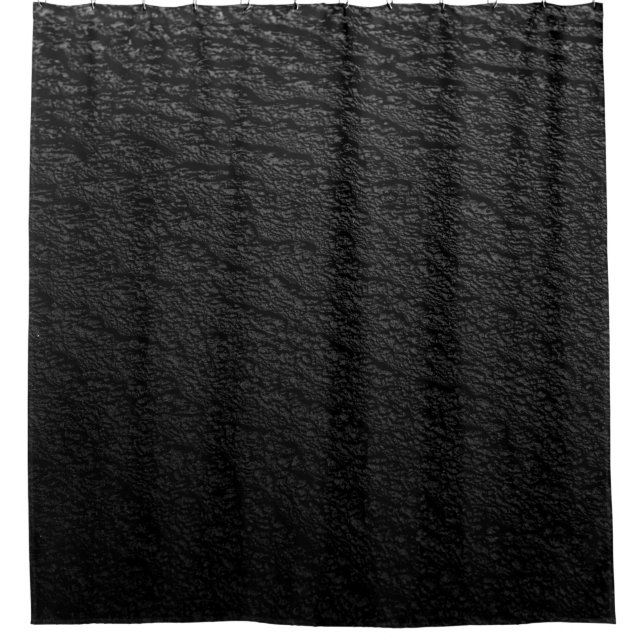Cortina De Ducha Alfombra de área negra y gris (Anverso)