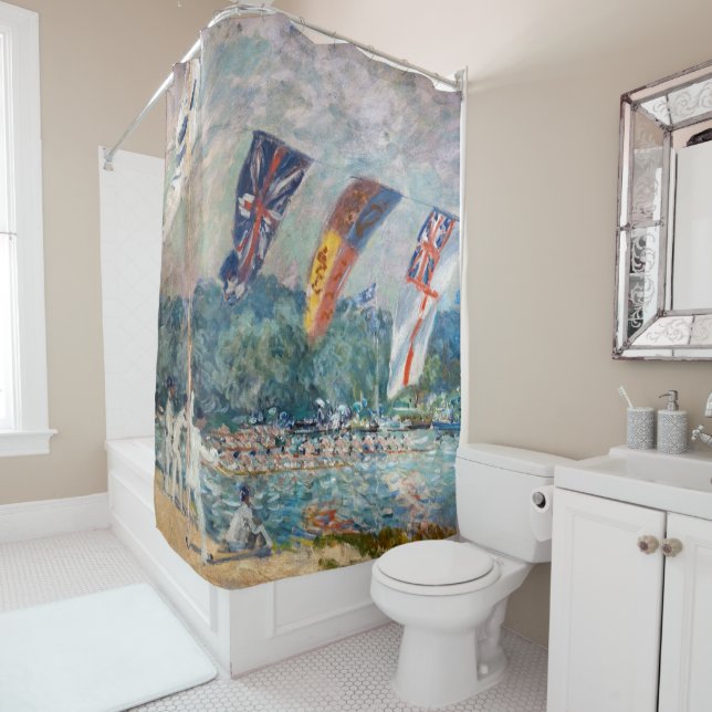 Cortina De Ducha Alfred Sisley - Regatta en Molesey (In situ)