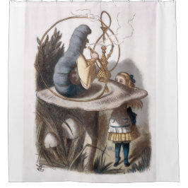 Cortina De Ducha ALICE y Caterpillar - Aventuras en el país de las 