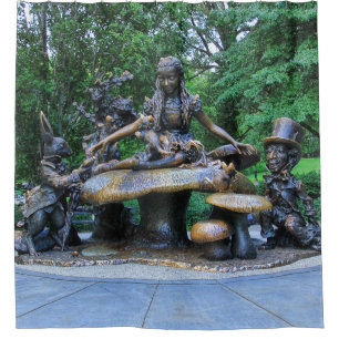 Cortina De Ducha Alicia en el país de las maravillas - Central Park