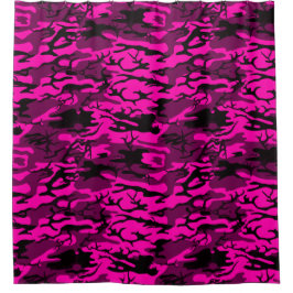 Cortina De Ducha Alien Pink Camo