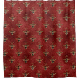 Cortina De Ducha Almohada de Abejas Melíferas Reales