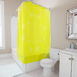 Cortina De Ducha Amarillo Brillante