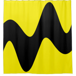 Cortina De Ducha Amarillo moderno río negro