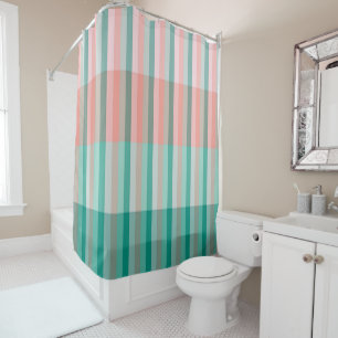 Cortina De Ducha Amber Yucca y Arbor Green Trans