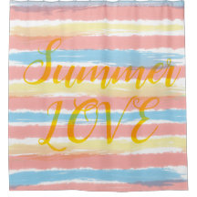 Amor de Verano Pastel Azul Rosa Amarillo Rayas Duc