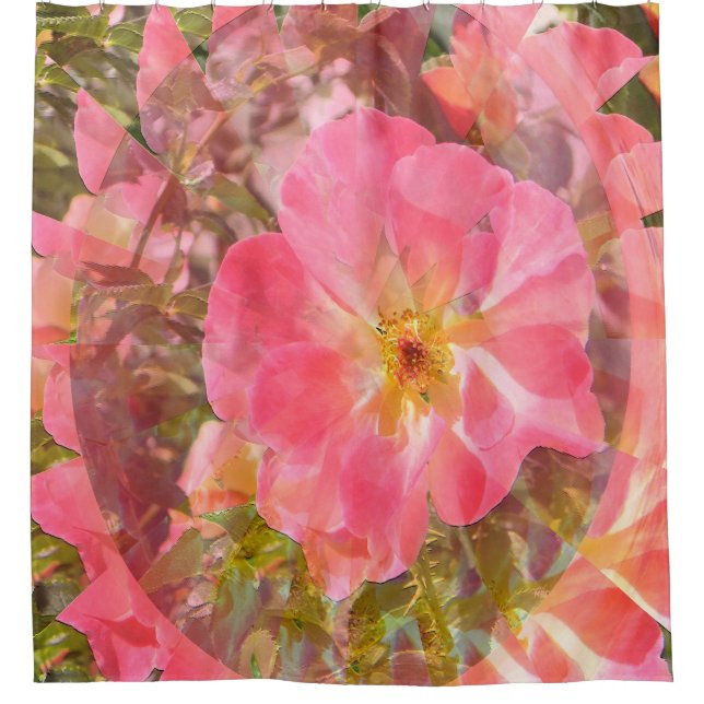 Cortina De Ducha Amor Rosa......... (Anverso)