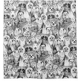 Cortina De Ducha amor y abrazos