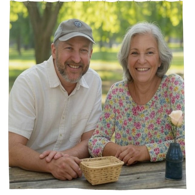 Cortina De Ducha Añadir Personalizar de foto retirado (Anverso)