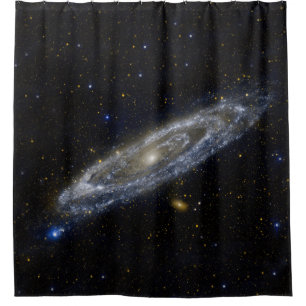 Cortina De Ducha Andromeda Galaxy Starry Sky